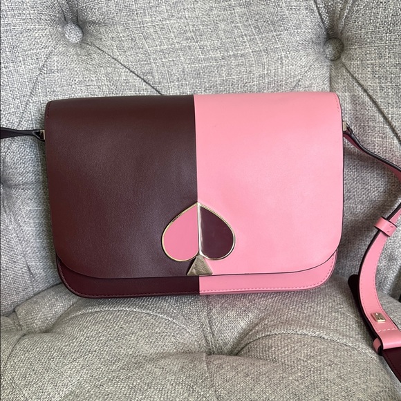 Handbags - Kate Spade Pink and Brown Women's Bag NWOT